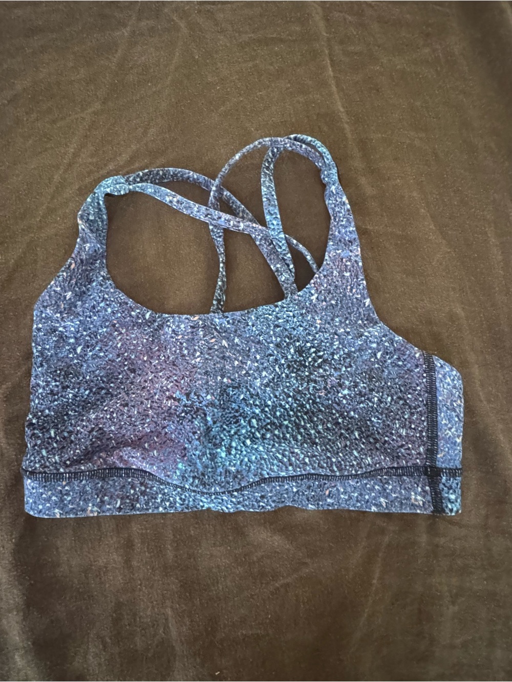lululemon galaxy Strappy Sports Bra